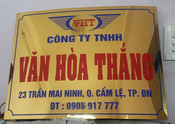 Thi công biển hiệu phòng khám tại Đà Nẵng